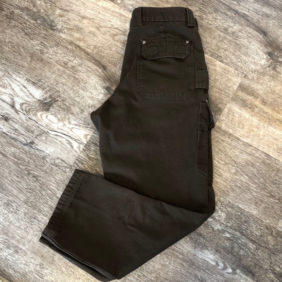 Duluth Trading Co Pants Mens Fire Hose Relaxed Fit Cargo Work Pants